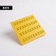 Selamat TPU (Thermoplastic Urethane) Tactile Square Tiles Guiding 300MM (L) x 300MM (W) x 3-7.5MM (H) - S2 Directional Selamat TPU (Thermoplastic Urethane) Tactile Square Tiles Guiding 300MM (L) x 300MM (W) x 3-7.5MM (H) - S2 Directional