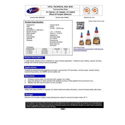 V-Tech VT-760 Original Wood & Parquet Adhesive - White V-Tech VT-760 Original Wood & Parquet Adhesive - White
