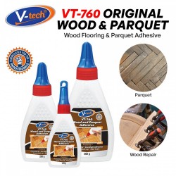 V-Tech VT-760 Original Wood & Parquet Adhesive - White