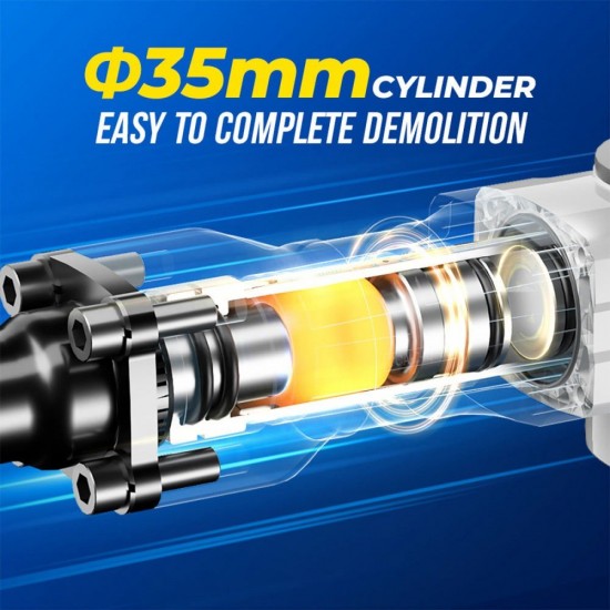 DongCheng DZG06-6S Percussion Demolition Hammer 1400W