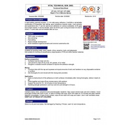 V-Tech VT-141B1 Rapid 3 Ton Epoxy A Resin + B Hardener + Vitalfix Super Glue 28.4G - Clear V-Tech VT-141B1 Rapid 3 Ton Epoxy A Resin + B Hardener + Vitalfix Super Glue 28.4G - Clear