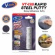 V-Tech VT-138 Rapid Steel Putty 50G - Dark Grey V-Tech VT-138 Rapid Steel Putty 50G - Dark Grey