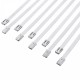 Home Store 4''/6''8''/10''/12''/14''/16''/18''/20''/22''/24'' 201 Stainless Steel Cable Tie - 100PCS/PKT