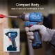 DongCheng DCKIT36BK Cordless Brushless Combo Kit DCPL04-8Z Impact Driver + DCJZ1250Z Driver Drill 12V 2.0Ah