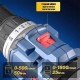 DongCheng DCKIT36BK Cordless Brushless Combo Kit DCPL04-8Z Impact Driver + DCJZ1250Z Driver Drill 12V 2.0Ah
