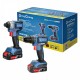 DongCheng DCKIT48AM Cordless Brushless Combo Kit DCPL165 Impact Driver + DCJZ2040Z Driver Drill 20V 2.0Ah