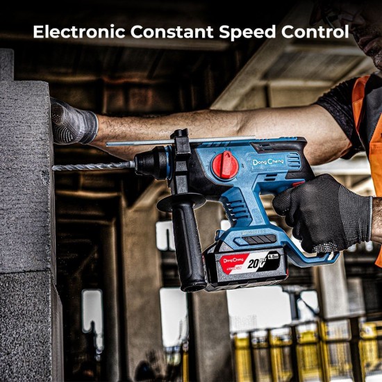 DongCheng DCKIT10BK Cordless Brushless Combo Kit DCZC22Z Rotary Hammer + DCSM03-100Z 100MM 4'' Angle Grinder 20V 4.0Ah DongCheng DCKIT10BK Cordless Brushless Combo Kit DCZC22Z Rotary Hammer + DCSM03-100Z 100MM 4'' Angle Grinder 20V 4.0Ah