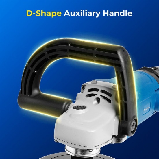 DongCheng DSP04-180 Polisher 7'' 180MM 1400W With Adjustable Speed 1-6