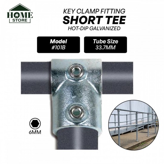 Home Store Key Clamp Fittings Hot Dip Galvanised