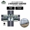 #119B Socket Cross 