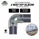 Home Store Key Clamp Fittings Hot Dip Galvanised