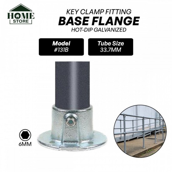 Home Store Key Clamp Fittings Hot Dip Galvanised
