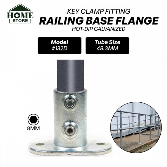 Home Store Key Clamp Fittings Hot Dip Galvanised