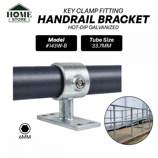 Home Store Key Clamp Fittings Hot Dip Galvanised