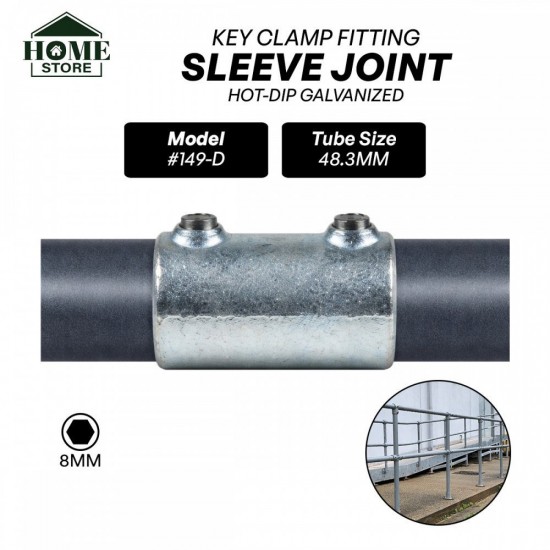 Home Store Key Clamp Fittings Hot Dip Galvanised
