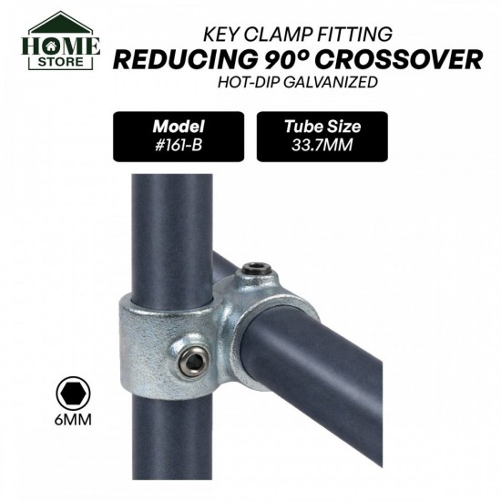 Home Store Key Clamp Fittings Hot Dip Galvanised