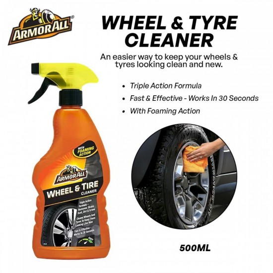 Armor All Wheel & Tyre Cleaner 500ML Armor All Wheel & Tyre Cleaner 500ML