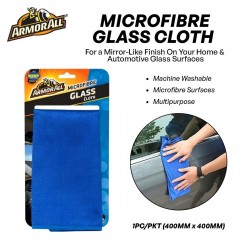 Armor All Microfibre Glass Cloth 400MM (L) x 400MM (W) - 1PC/PKT