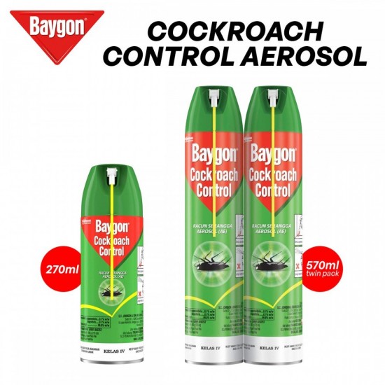 Baygon Cockroach Control Aerosol Baygon Cockroach Control Aerosol
