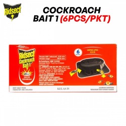 Ridsect Cockroach Bait 1 (6PCS/PKT) Ridsect Cockroach Bait 1 (6PCS/PKT)