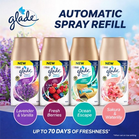 Glade Automatic Spray Refill 252ML Glade Automatic Spray Refill 252ML