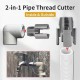 CN 2-in-1 Pipe Thread Cutter Inner & Outer 1/2'' BSP & 3/4'' BSP (SET) CN 2-in-1 Pipe Thread Cutter Inner & Outer 1/2'' BSP & 3/4'' BSP (SET)