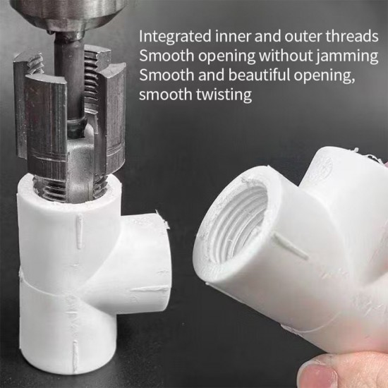CN 2-in-1 Pipe Thread Cutter Inner & Outer 1/2'' BSP & 3/4'' BSP (SET) CN 2-in-1 Pipe Thread Cutter Inner & Outer 1/2'' BSP & 3/4'' BSP (SET)