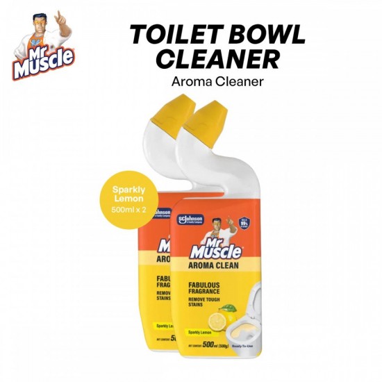 Mr Muscle Aroma Clean Toilet Bowl Value Pack (2 x 500ML) Mr Muscle Aroma Clean Toilet Bowl Value Pack (2 x 500ML)