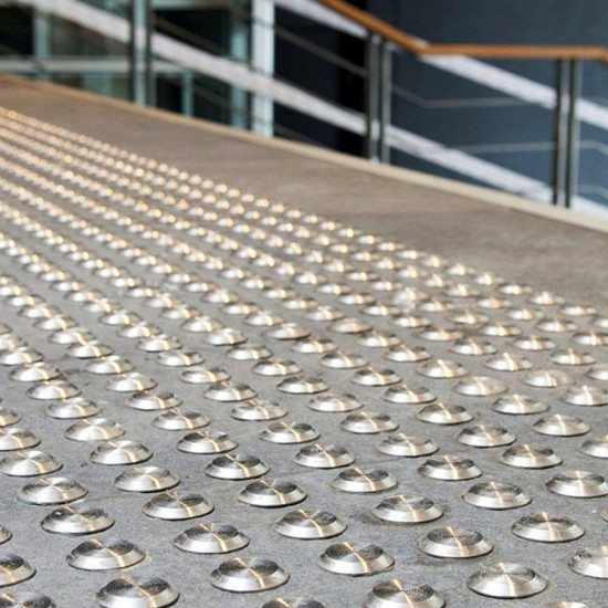 Selamat Stainless Steel 304 Tactile Blind Path Stud Marker Selamat Stainless Steel 304 Tactile Blind Path Stud Marker