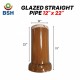 BSH Glazed Straight Pipe 12'' 300MM (D) x 22'' 550MM (L) BSH Glazed Straight Pipe 12'' 300MM (D) x 22'' 550MM (L)