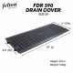 Felton FDR390 Heavy Duty Drain Cover 8.5" (W) x 29" (L) x 31MM (H) - Size M Felton FDR390 Heavy Duty Drain Cover 8.5" (W) x 29" (L) x 31MM (H) - Size M