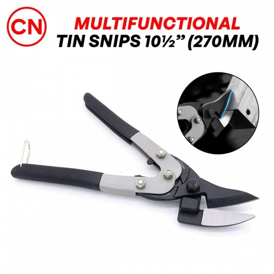 CN 'Professional Tools' Multifunctional Tin Snips 10½" (270MM) CN 'Professional Tools' Multifunctional Tin Snips 10½" (270MM)