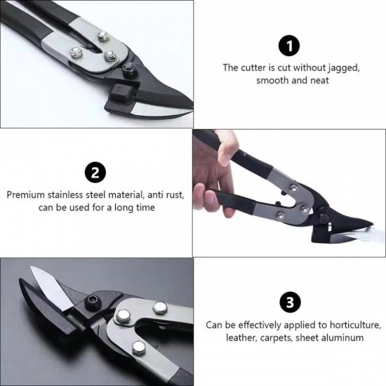 CN 'Professional Tools' Multifunctional Tin Snips 10½" (270MM) CN 'Professional Tools' Multifunctional Tin Snips 10½" (270MM)
