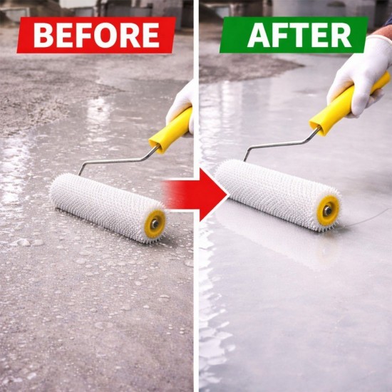 CN Anti-Foaming Spiked Roller Brush For Epoxy Paint & Self-Leveling 6'' / 9'' CN Anti-Foaming Spiked Roller Brush For Epoxy Paint & Self-Leveling 6'' / 9''