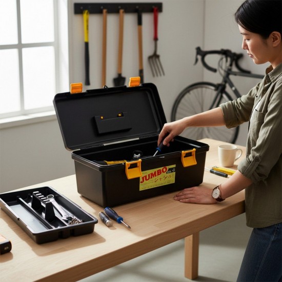 Felton FTB1126 Jumbo Tool Box 112 450MM (L) x 248MM (W) x 210MM (H) Felton FTB1126 Jumbo Tool Box 112 450MM (L) x 248MM (W) x 210MM (H)