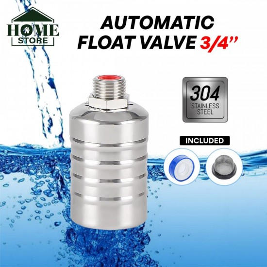 Home Store SS304 Automatic Water Level Control Float Valve Top Inlet Mount Inside 3/4", 1" Home Store SS304 Automatic Water Level Control Float Valve Top Inlet Mount Inside 3/4", 1"