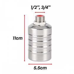 Home Store SS304 Automatic Water Level Control Float Valve Top Inlet Mount Inside 3/4", 1" Home Store SS304 Automatic Water Level Control Float Valve Top Inlet Mount Inside 3/4", 1"