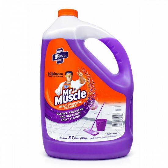 Mr Muscle Multi-Purpose Cleaner 3.7L - Lavender / Lemon / Ocean Escape