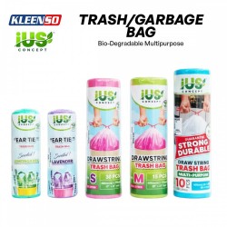 Kleenso IUS Concept Ear Tie / Drawstring Trash Garbage Bag