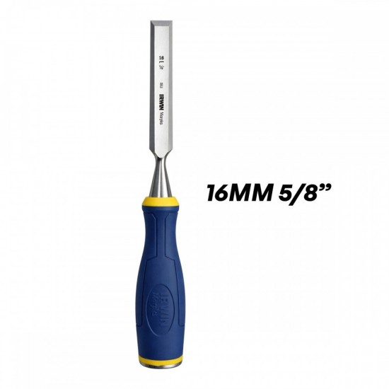 Irwin MS500 Marple Bevel Edge Wood Chisels 3/8”, 1/2”, 5/8”, 3/4”, 1”, 1¼’’, 1½” Irwin MS500 Marple Bevel Edge Wood Chisels 3/8”, 1/2”, 5/8”, 3/4”, 1”, 1¼’’, 1½”
