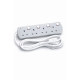 UMS Trailing Wire Extension Socket With 1.8Meter Flexible Cable Cord 13A Plug 240V Neon Indicator