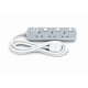 UMS Trailing Wire Extension Socket With 1.8Meter Flexible Cable Cord 13A Plug 240V Neon Indicator