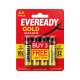 Eveready Gold Alkaline Battery Size AA / AAA 1.5V Eveready Gold Alkaline Battery Size AA / AAA 1.5V