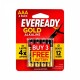 Eveready Gold Alkaline Battery Size AA / AAA 1.5V Eveready Gold Alkaline Battery Size AA / AAA 1.5V