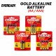 Eveready Gold Alkaline Battery Size AA / AAA 1.5V Eveready Gold Alkaline Battery Size AA / AAA 1.5V