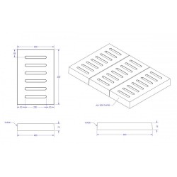 Home Store Precast Compress Slab With Reinforment Y10SQ Steel Bars & Fibre Strands 400MM (W) x 600MM (L) x 75MM (T) Home Store Precast Compress Slab With Reinforment Y10SQ Steel Bars & Fibre Strands 400MM (W) x 600MM (L) x 75MM (T)