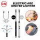 [Random Color] CN Electric Arc Igniter 360° Rotation Rechargeable Lighter 3.7V