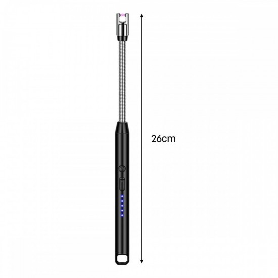 [Random Color] CN Electric Arc Igniter 360° Rotation Rechargeable Lighter 3.7V