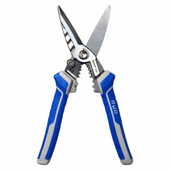 CN 'RUR' Multi-Functional Tin Shears & Wire Stripper 8" 200MM CN 'RUR' Multi-Functional Tin Shears & Wire Stripper 8" 200MM