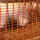 NIETZ PVC Safety Fence Netting 100GSM, Mesh 35MM x 65MM – 1M (W) x 50M (L) | Orange NIETZ PVC Safety Fence Netting 100GSM, Mesh 35MM x 65MM – 1M (W) x 50M (L) | Orange